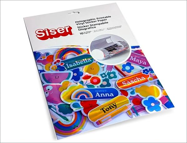 Siser Inkjet Holographic A4 - Pack of 10 sheets