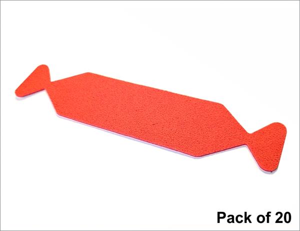 Suede Microfibre Wings - Pack of 20