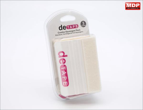 DeTape Combo Squeegee Pack