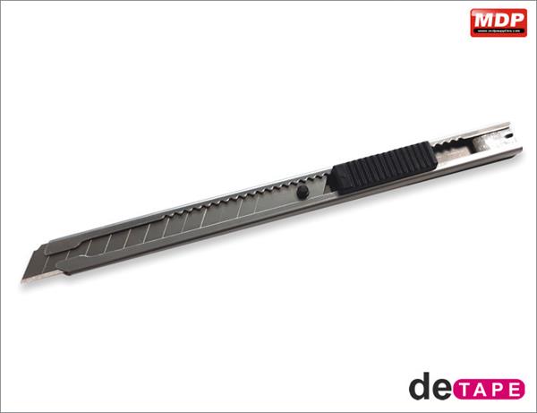 DeTape Snap Off Knife S/Steel - Single