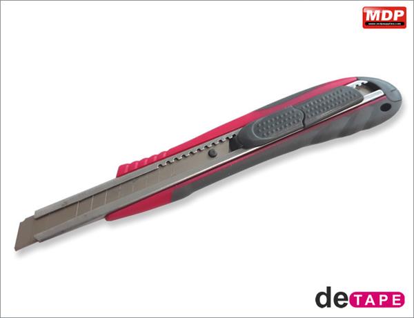 DeTape Snap Off Knife Soft Grip - Single