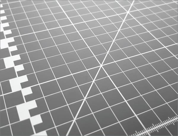 DeTape Cutting Mat Grey - A4