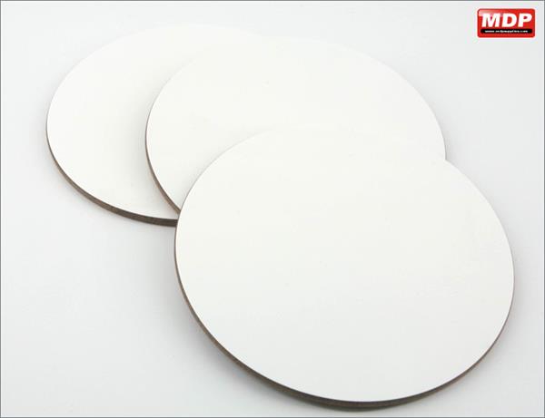 Uni Sub Wooden Coasters Round - Pack of 3
