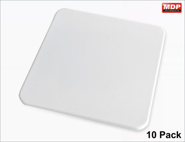 Dye Sub Polymer Coasters Square With Cork - Pack of 10