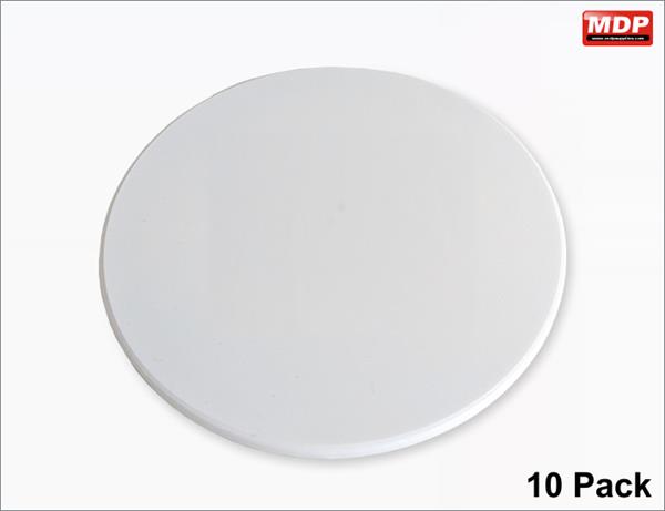 Dye Sub Polymer Coasters Round With Cork - Pack of 10