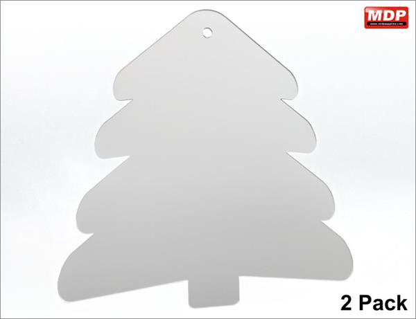 Acrylic Decorations Tress Large - 2 Pack