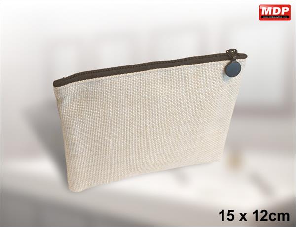 Dye Sub Linen Cosmetic Bag Small - Single
