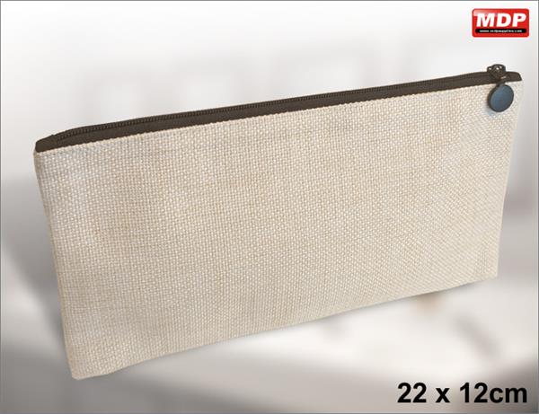 Dye Sub Linen Cosmetic Bag Medium - Single