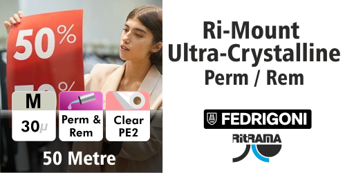 Ri-Mount Ultracrystalline 1524mm Perm Rem - 50m Log