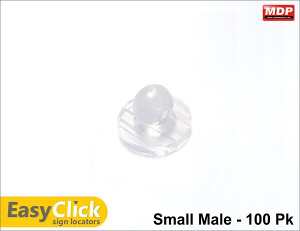 Easy Click Locators 100 Pk Small Male
