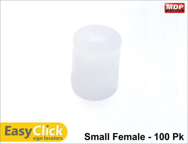 Easy Click Locators 100 Pk Small Female
