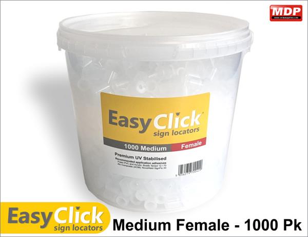 Easy Click Locators 1000 Pk Medium Female