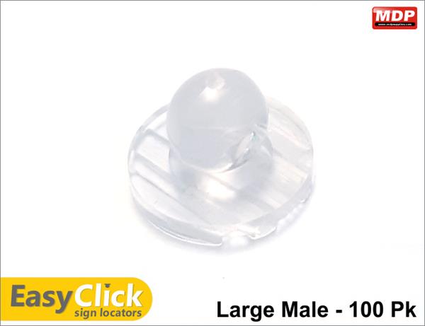 Easy Click Locators 100 Pk Large Male