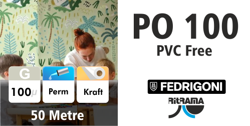 Ri-Jet PO 100 PVC Free White Gloss Digital 1370mm