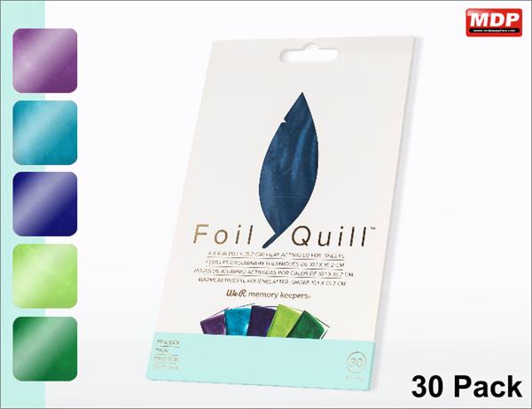 Foil Quill Foil Peacock 101 x 152mm