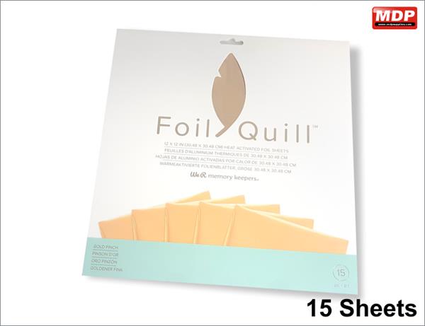 Foil Quill Foil Gold Finch 305 x 305mm