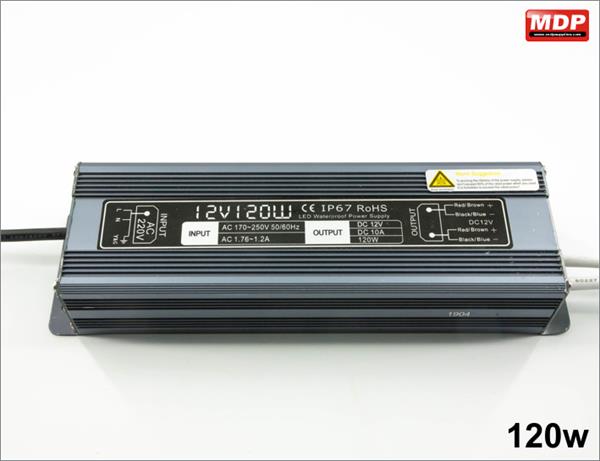 120w IP67 Power Supply - Single
