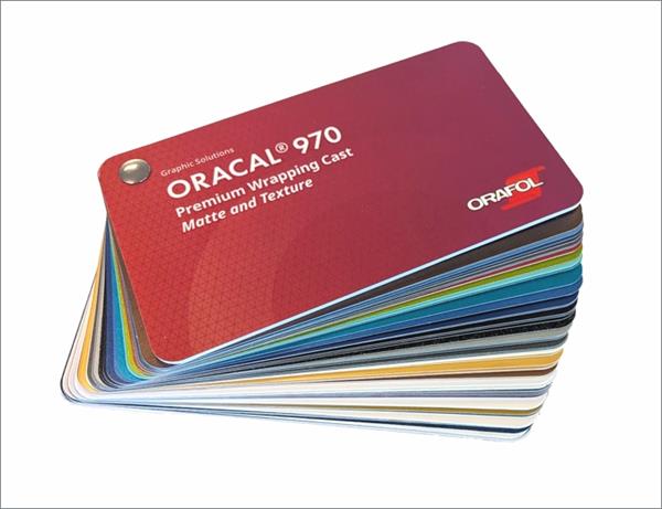 Fan Swatch - Oracal 970RA+ Cast Matt Wrap