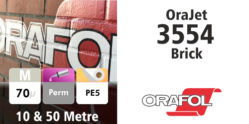 Orajet 3554 Brick WM 1370mm - 10m