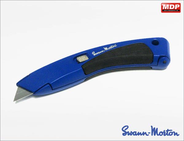 SM Blue Retractable Knife - Single