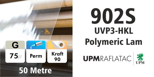 UPM 902S Poly Overlam Gloss 1600 LOG - 50m