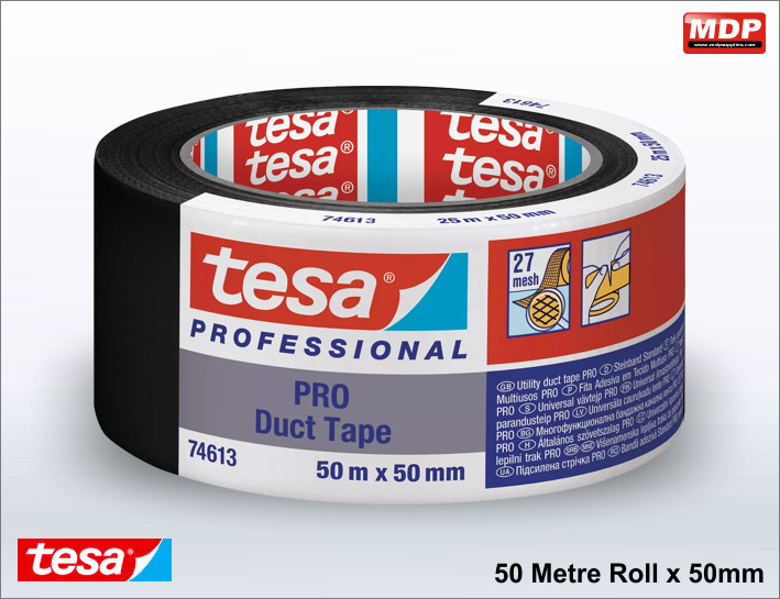 Tesa 74613 Duct Tape - Black