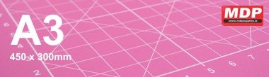 DeTape A3 Cutting Mat - Pink