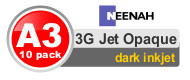 3G Jet Opaque - A3 Pack