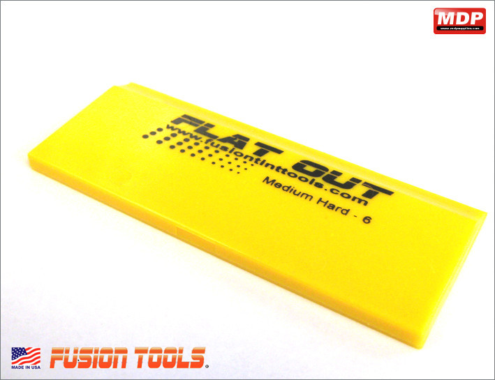 Yellow Straight Squeegee Blade 122mm