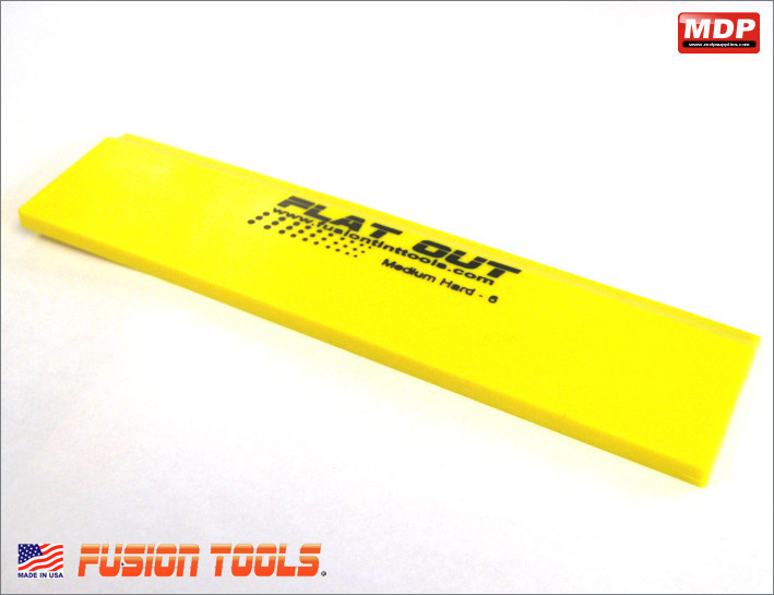 Yellow Straight Squeegee Blade 200mm